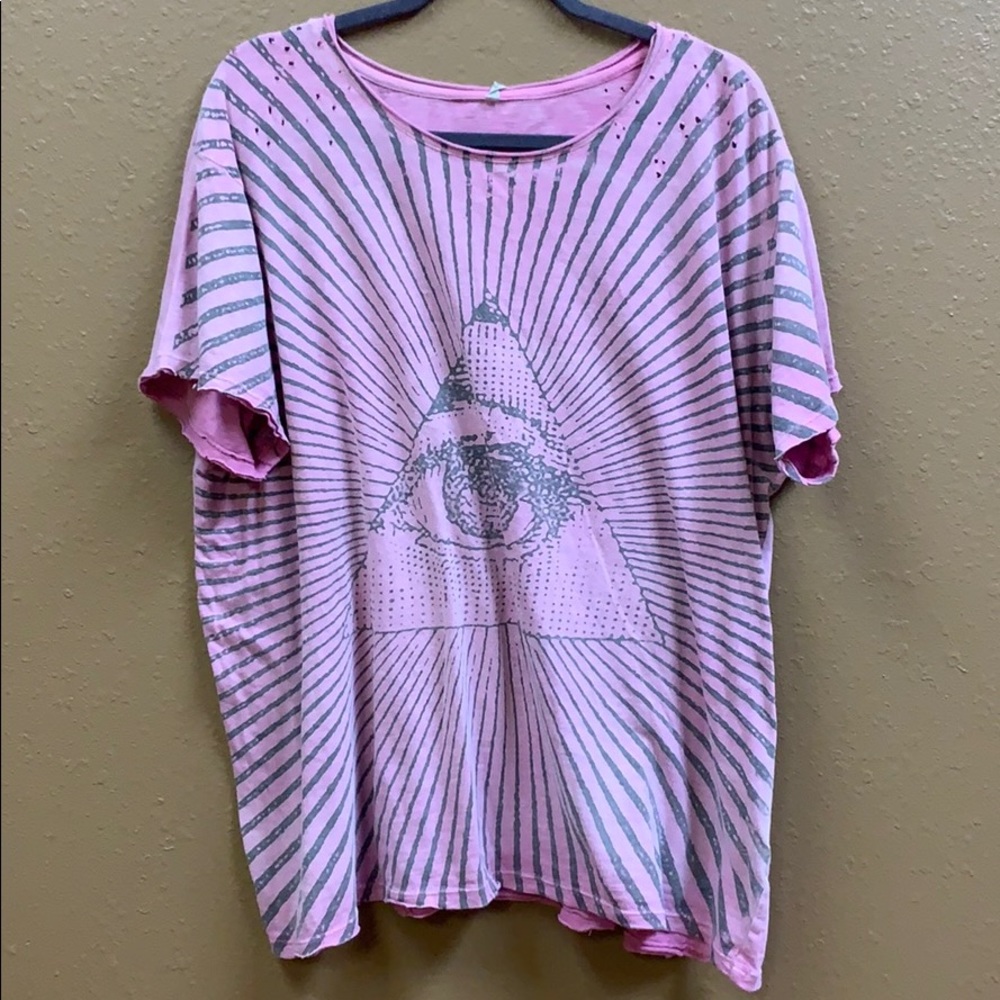 Magnolia Pearl Rays for Days Pink Cotton